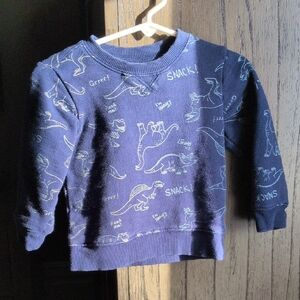 Carter's 2t dinosaur sweatshirt